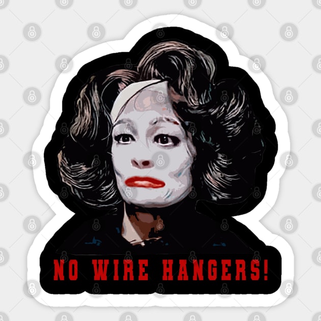 No Wire Hangers! Sticker by satdam